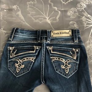 Rock Revival boot cut jeans size 25